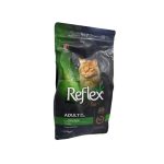 غذای خشک گربه بالغ رفلکس پلاس با طعم مرغ Reflex adult cat food chicken وزن 1/5 کیلوگرم