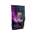غذای خشک گربه بالغ رفلکس پلاس گورمت Reflex plus adult cat food gourmet وزن 1/5 کیلوگرم